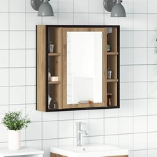 vidaXL Mobile Bagno Specchio