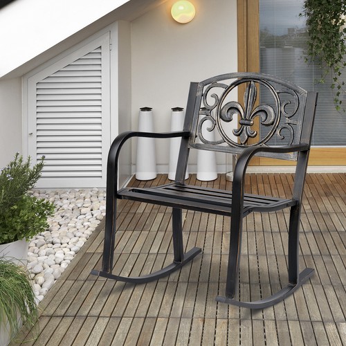 Outsunny sedia dondolo - sedia,