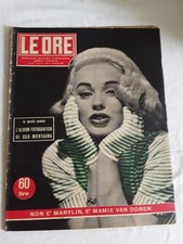 #LE ORE APRILE 1954  MARYLIN