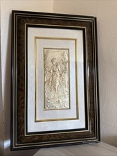Quadro In Bassorilievo Argento 925 Firmato Diamanti