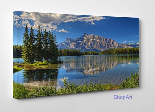 Quadro paesaggio lago - lago, di