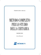 METODO COMPLETO PER LO STUDIO DELLA CHITARRA VOLUME UNICO  - CARULLI - CHITARRA