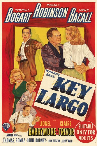 Key largo vintage film crime - key,