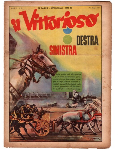 Fumetti vittorioso 1951 - fumetti,