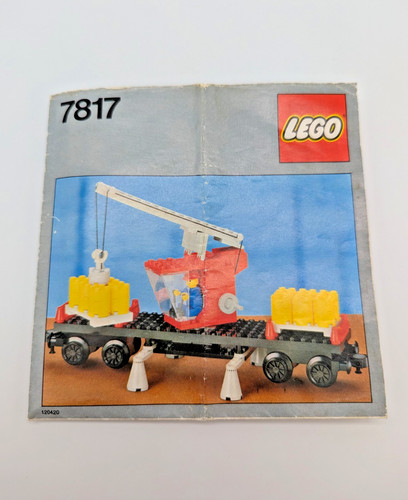 Lego 7817 ferrovia - lego, carro
