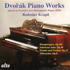 Dvorak piano works on - -,