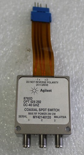 Agilent 8765d coaxial spdt - agilent, hp