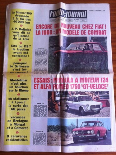 Auto journal 457 - b)l'auto-journal, n°457