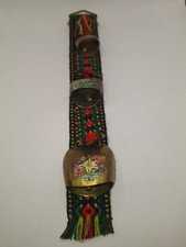 CAMPANACCIO ?A TRE CAMPANE IN OTTONE VINTAGE 