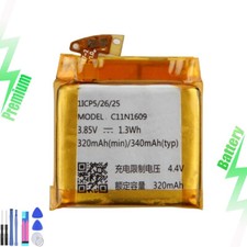 Batteria di ricambio nuova C11N1609 320mAh per Asus ZenWatch 3 WI503Q + strumenti