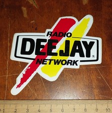 Adesivo Radio Deejay Vintage