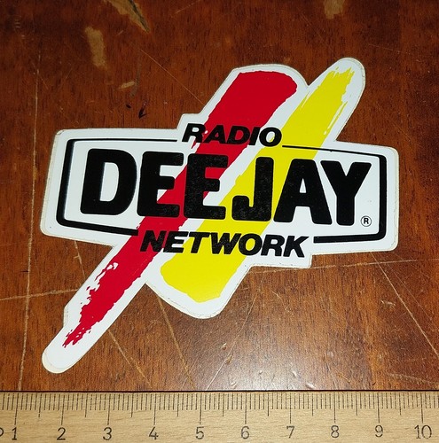Adesivo radio deejay vintage - deejay,