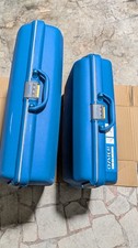 Set 2 Valigie rigide vintage Samsonite Oyster Carat – Blu