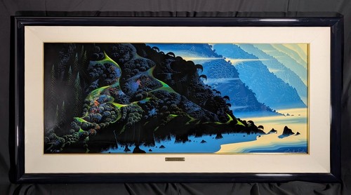 Serigrafia eyvind earle blue - serigrafia, "blue