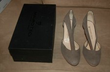 Mauro Teci - Scarpe donna (s), Camoscio,  Beige, tacco medio,  Eu 38, nuove