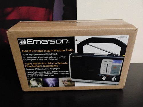 Radio portatile emerson - radio,