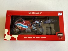 Minichamps modello 1:12 Ducati 999F04 Leon Haslam BSB 2005 confezione originale nuova!