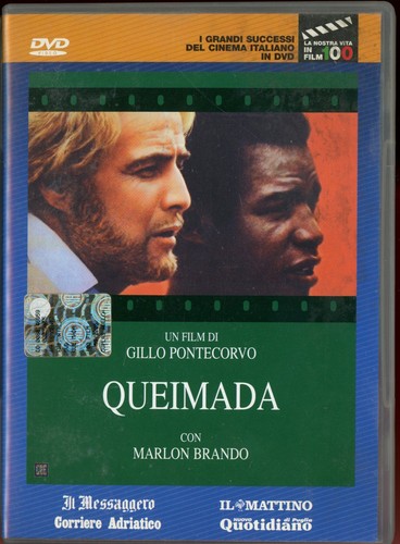 Queimada con marlon brando - brando, dvd