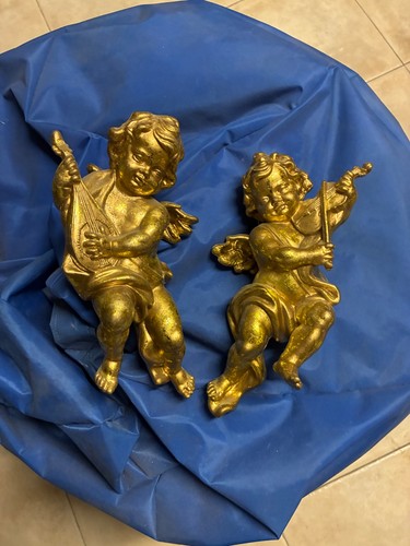 Due statuette angioletti - due, di