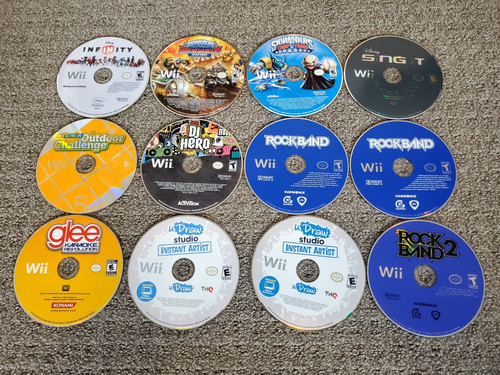 Lotto dischi gioco nintendo - 12,