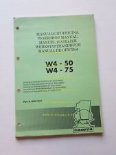 Cagiva 50 W4 50-75 1992 VARIANTI originali manuale officina K3 50 shop manual