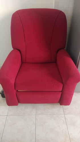 Poltrona rossa relax - poltrona,