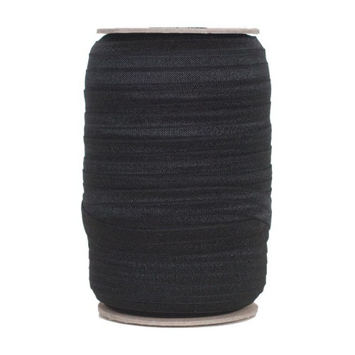 Elastico pieghevole nero mm - pieghevole,