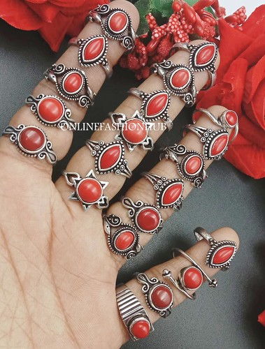 Lotto anelli boho - , impilabili