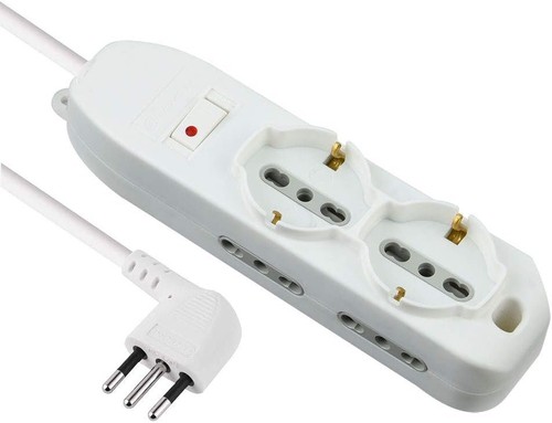 Multipresa con interruttore - con,