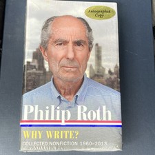 Philip Roth: Why Write