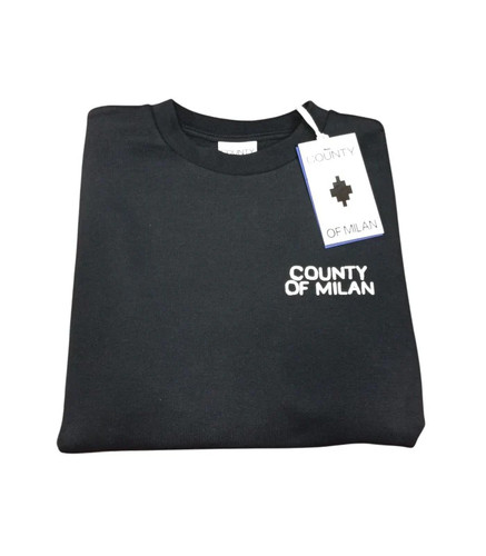 Felpa marcelo burlon girocollo - burlon,