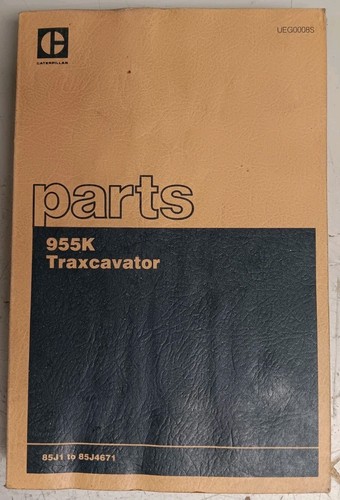 Manuale ricambi escavatore