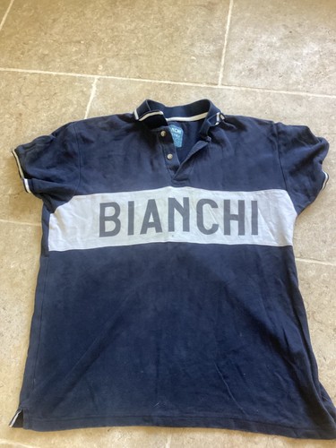 Maglia polo ciclismo bianchi - polo,