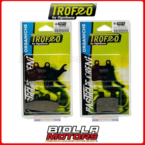 Kit pastiglie freno trofeo - pastiglie,