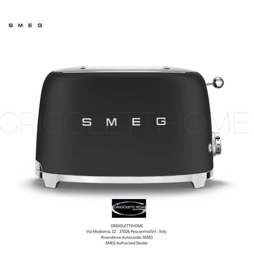 Tostapane smeg nero satinato - tostapane,