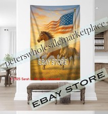 Western Horse Arapestry USA
