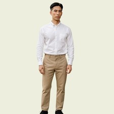 Camicia uomo bianca manica