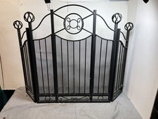 paravento camino nero ad arco