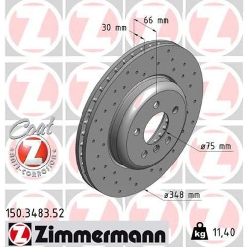 Zimmermann disco freni - zimmermann,