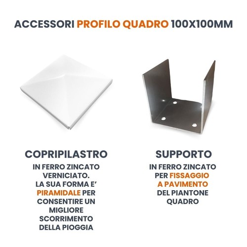 Copripilastri coperchio - copripilastri,