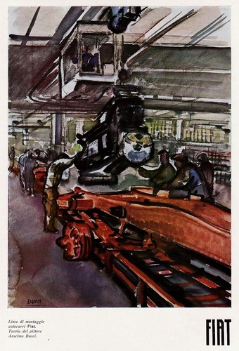 Pubblicita 1942 fiat - fiat, officina