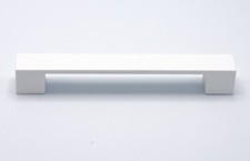 Maniglia da cucina laccata bianca 197x26x27mm