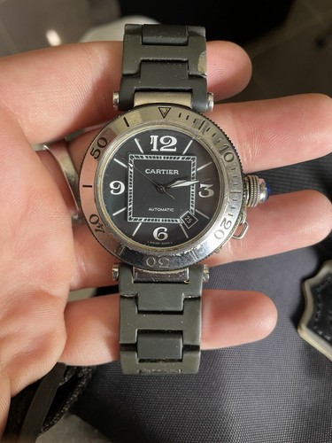 Montre cartier pasha seatimer - montre,