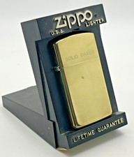 Preowned new zippo lighter - new,