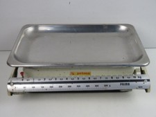 vecchia BILANCIA DA CUCINA in metallo per pesare PRIMA vintage d'epoca casa del