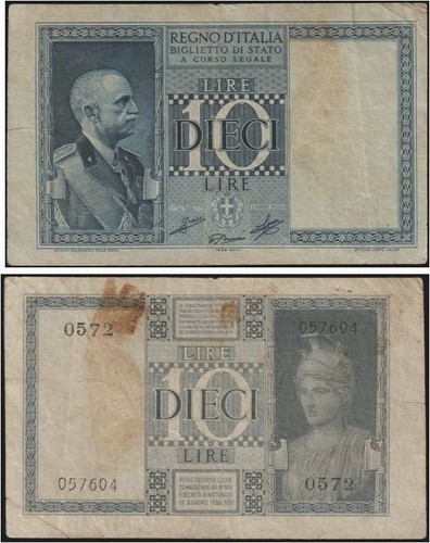 Lire imperiale 1939 - lire,