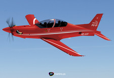 Aircraft vector pilatus - , pc21