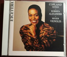 COPLAND SONGS-ROBERTA ALEXANDER, ROGER VIGNOLES*CD NEW NOT SEALED NO SIGILLATO