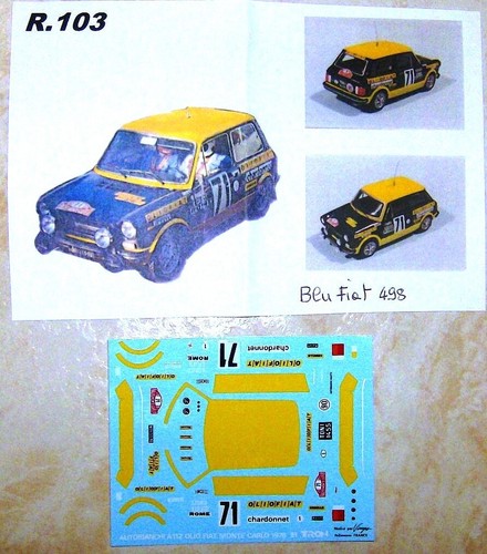 Autobianchi a112 abarth - abarth, 24°