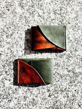 Lucky Gecko portafoglio in vero cuoio artigianale fatto a mano